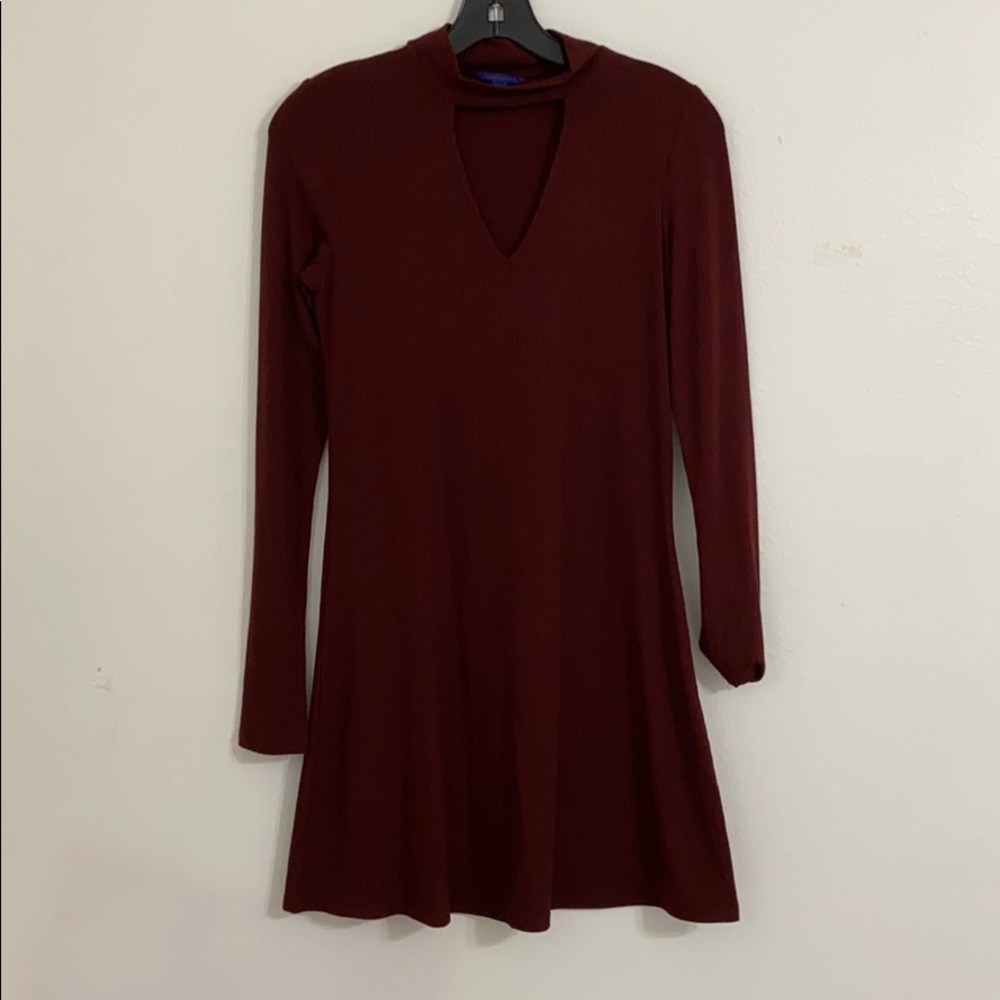 Aeropostale Cutout Skater Dress